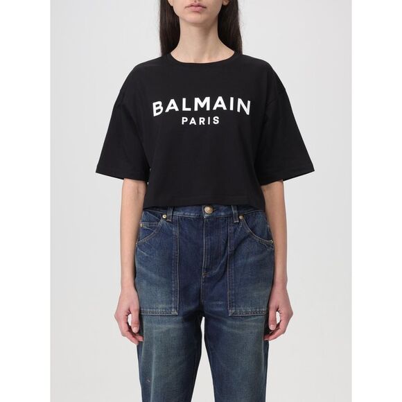 Balmain - Woman - Black - T-shirt main image 1